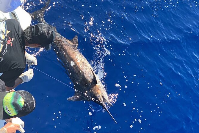 Private Deep Sea Full-Day Fishing Charter in Hawaiian Waters - Captain Russell, Jake, and Austin