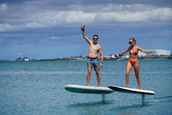 Private Efoil Experience in Ke'ehi Lagoon - The land lesson prepares you before you touch the water