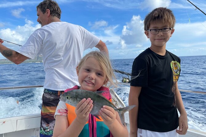 Private Fishing Charter for Family and Friends in Honolulu - Leaving Kewalo Basin for a Close-In Fishing Trip