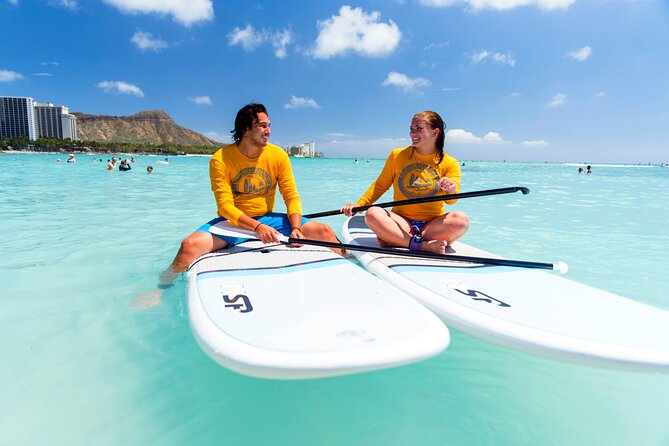 Private Group SUP Lessons by Waikiki Beachboys at the Royal - What the private group size means