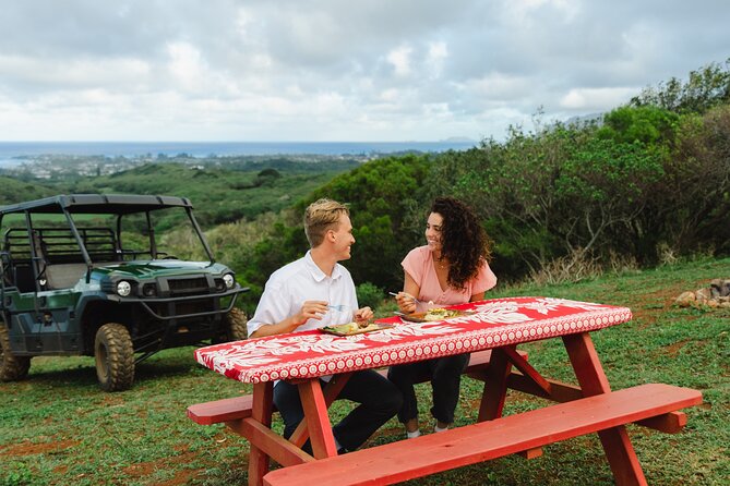 Private Off-Road Sunset Dinner - Leaving the North Shore road for Gunstock Ranch