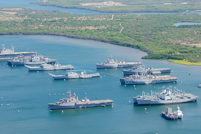 PRIVATE Pearl Harbor: Arizona Memorial, Missouri Ship & City Tour - The Battleship Missouri shows where the war ended