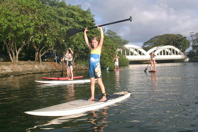 Private Stand up Paddle Lesson and Tour (for 1 or more paddlers) - Haleiwa Bay and the route to Anahulu Stream