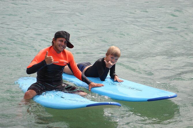 Private Surf Lessons in Honolulu - A good choice for first-time adults