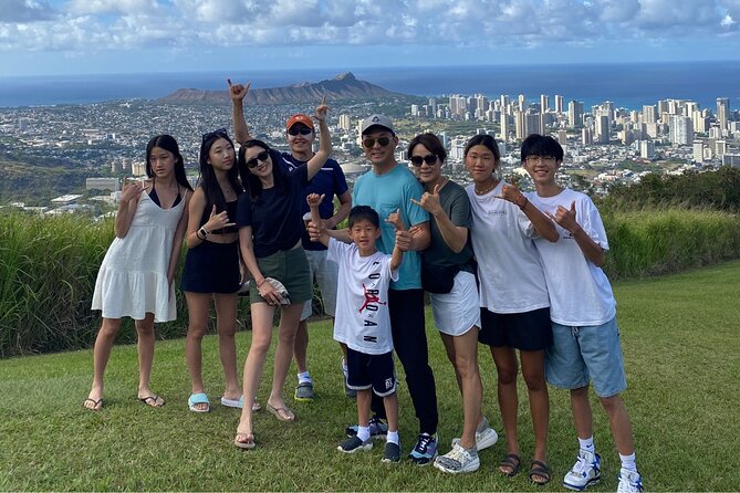 PRIVATE TOUR-Ultimate Circle Island Tour of Oahu - Starting above Honolulu at Tantalus Lookout