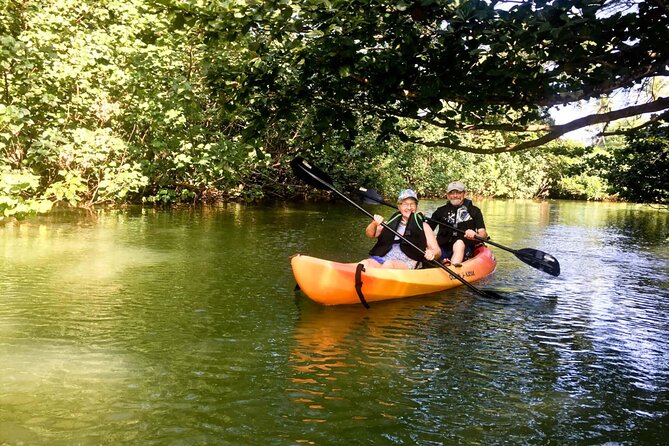Rainforest River Kayak Self-Guided Kayak Tour - Reaching Kahana Bay and the ancient fish pond
