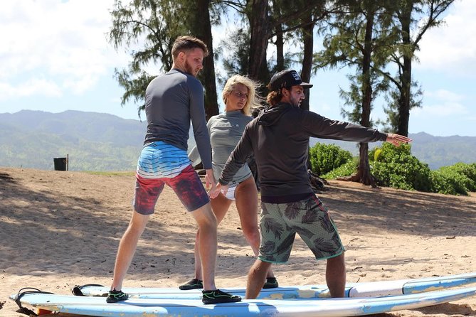 Semi-Private Surf Lesson - Meeting at Hauula for a North Shore Surf Lesson