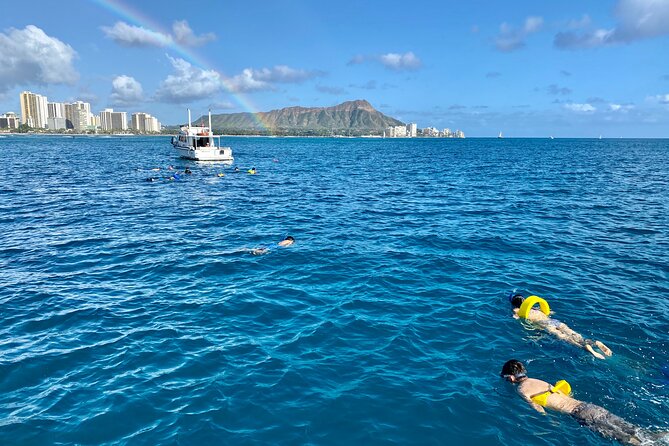 Small Group Turtle Canyon Snorkel in Waikiki (Boat Tour) - From Ala Moana Harbor toward Waikiki Beach