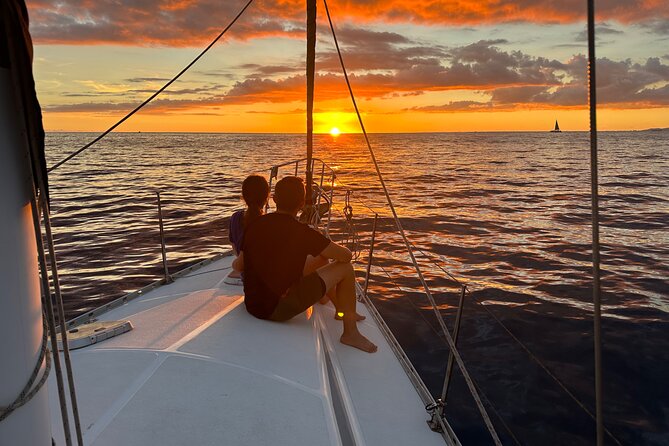 Small Group Waikiki Sunset Sailing Tour - Waikiki Beach from the water