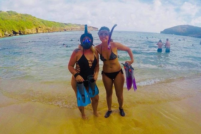 Snorkel Gears near Hanauma Bay - The equipment: simple, useful, and not luxury-grade