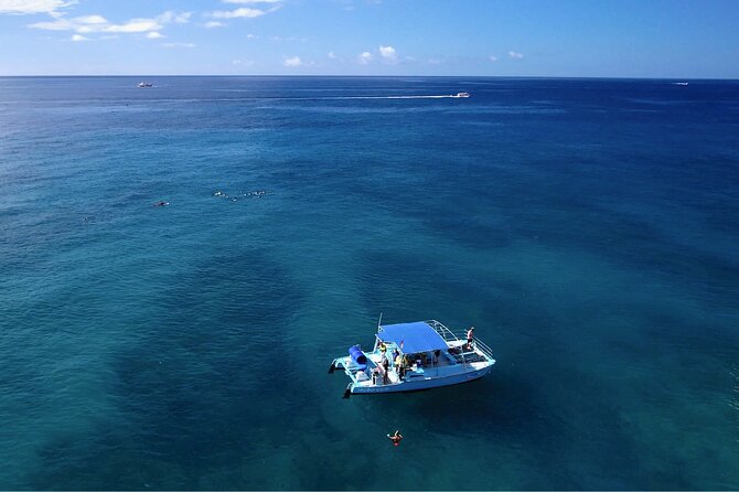 Snorkeling with Sea Turtles in Waikiki Hawaii Boat Tour - The catamaran ride, Diamond Head, and Waikiki from offshore