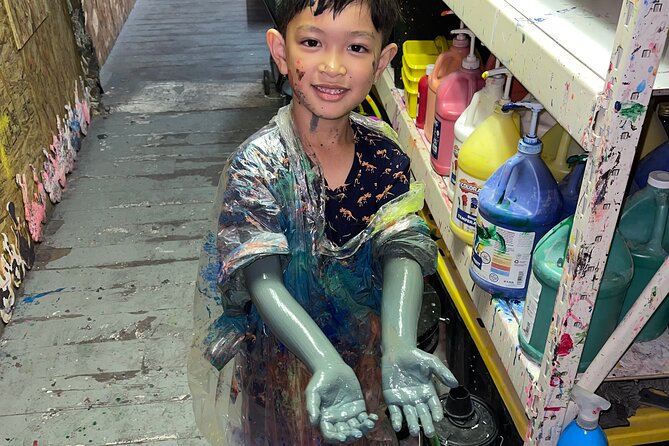Splatter Art Paint Studio Experience in Hawaii - What Happens During the 45-Minute Session