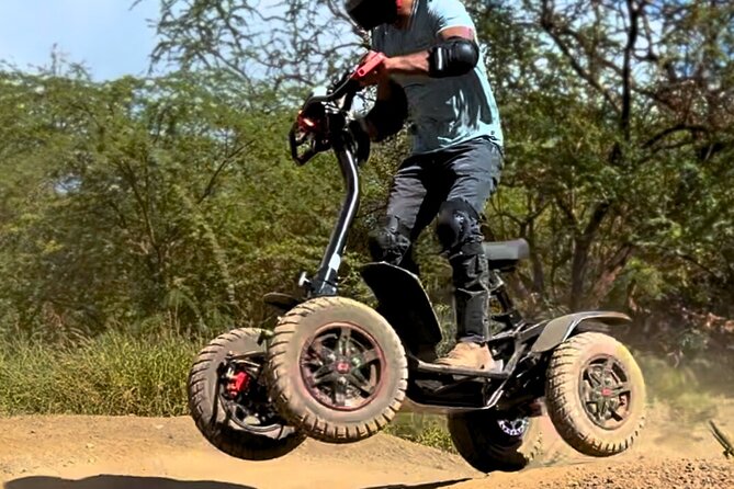Stand Up ATV/Quad Jungle Trail Adventure - Taking on the twists, turns, and obstacles