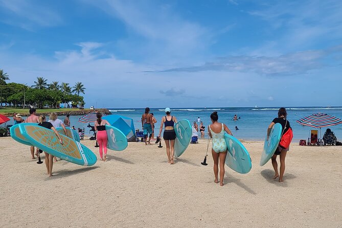 Stand-Up Paddle Yoga - Moving from gentle poses to standing work