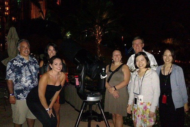 Star Tour Show at Ko Olina - The telescope is worth the price on a clear night