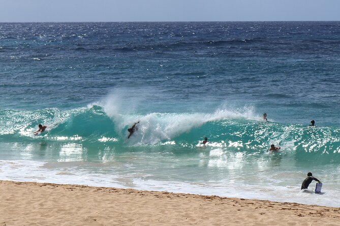 Stunning Views of Oahu! Half-Day to North shore on a Scenic Tour - Mokoliʻi, the Chinese Hat photo stop
