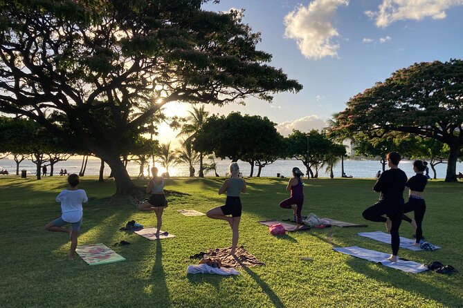 Sunset Yoga Flow at Magic Island - Yoga Beside the Water at Magic Island
