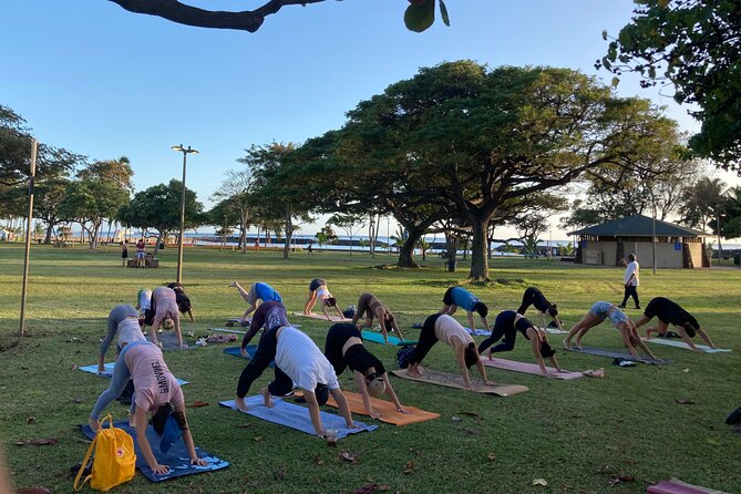 Sunset Yoga Flow at Magic Island - Sunset Light, Ocean Sounds, and Open-Air Calm