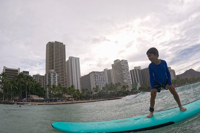 Surf lessons for beginners in Waikiki - Key points at a glance