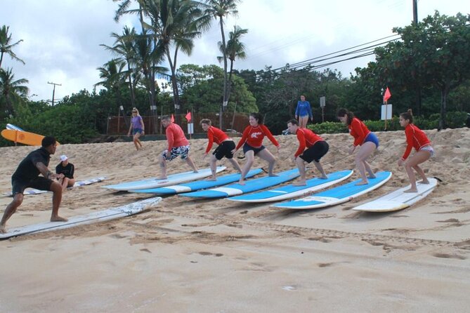 Surf Lessons on the North Shore Great for Families and all Ages - What happens before you enter the water