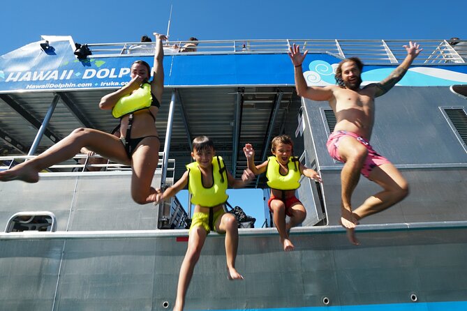Swim with Dolphins Catamaran with Waterslide & Lunch on Oahu - Who will enjoy this four-hour outing