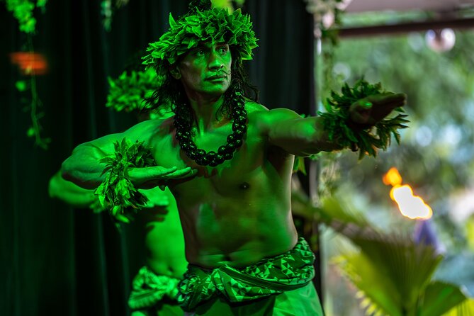 Toa Luau at Waimea Valley, Oahu - The Polynesian show builds toward fire knife dancing