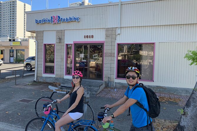 "Tour de Honolulu" Foodie Bike Tour - Starting beside Kuhio Beach and the Ala Wai