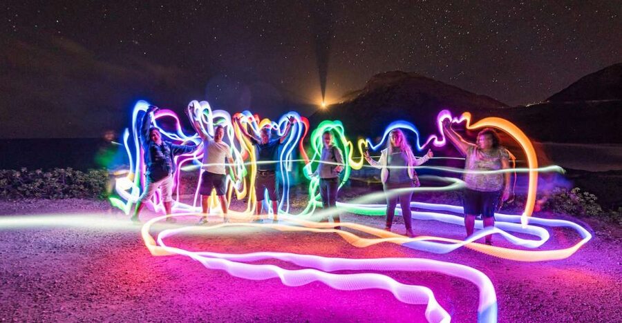 Unique Honolulu Sunset and Light Painting Tour - Makapuʻu after dark, when the view changes character