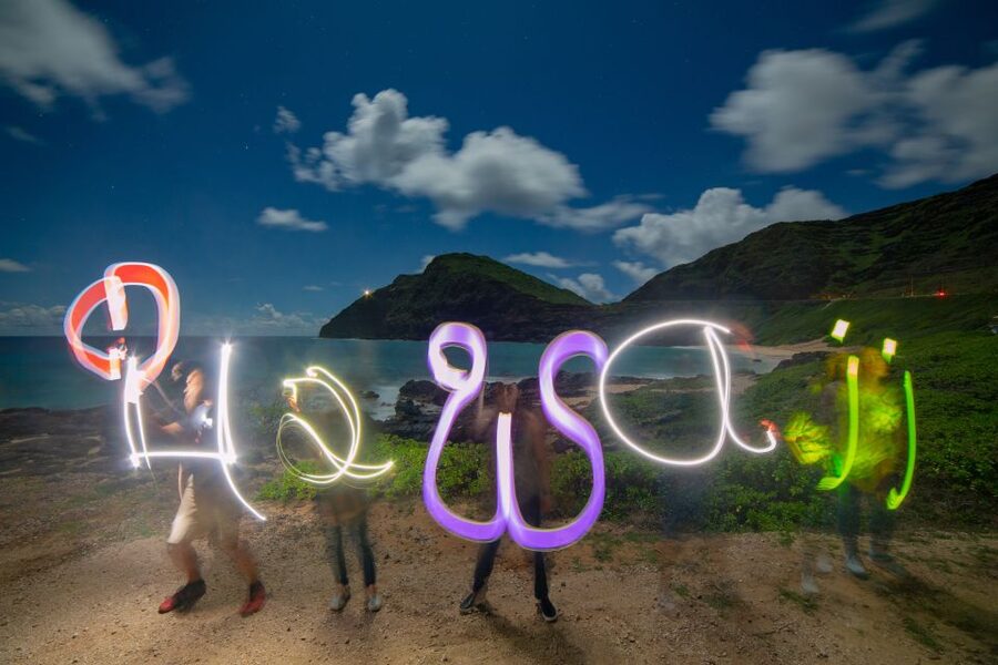 Unique Honolulu Sunset and Light Painting Tour - Who will enjoy this evening most?