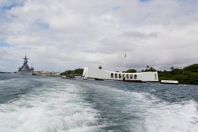 VIP tour to Pearl Harbor Arizona Memorial - At the USS Arizona Memorial