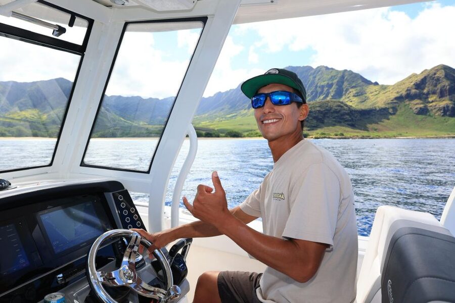 Waianae, Oahu: Swim with Dolphins (Semi-Private Boat Tour) - Searching for wild dolphins, turtles, and reef fish