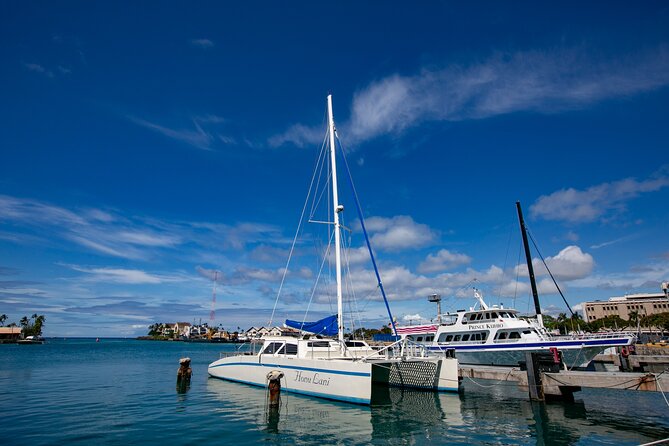 Waikiki Catamaran Snorkel Sail with Lunch: Turtles Guaranteed - Lunch, drinks, and the midday schedule