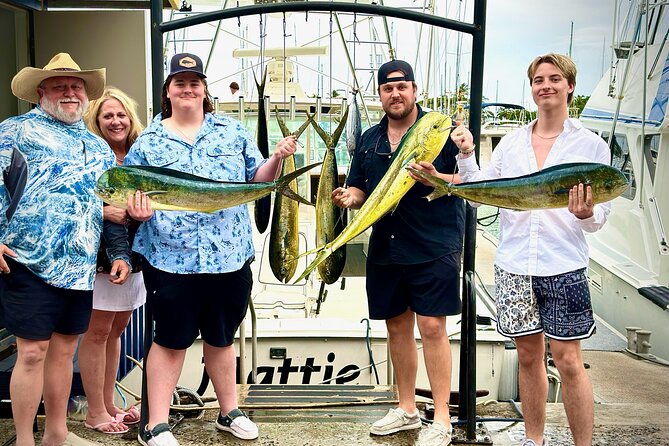 Waikiki Deep Sea Fishing Charter from Oahu - The catch, the filet, and what comes home