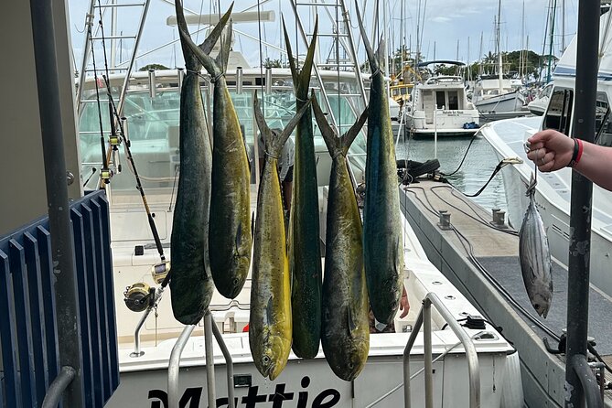 Waikiki Deep Sea Fishing Charter from Oahu - Fishing with Shimano 80 and 130 reels