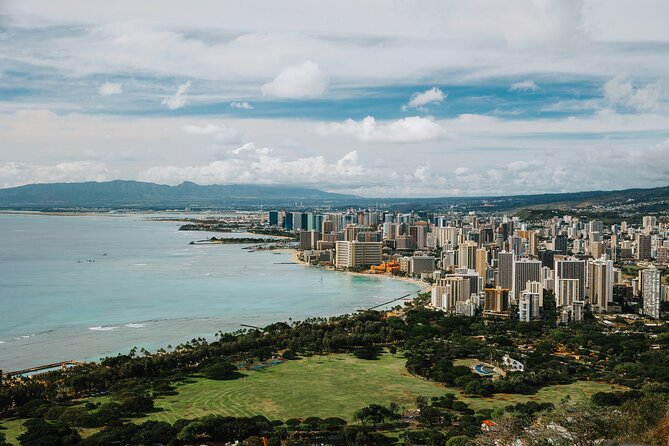 Waikiki Electric Bike Tour Self Guided: Diamond Head Bike & Hike - Leaving Hele On Waikiki on a pedal-assist bike
