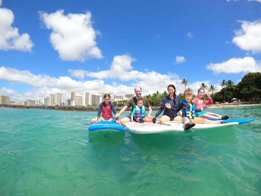 Waikiki: Family, Private, and Group Surfing Lessons - Starting at the Waikiki Beach Marriott