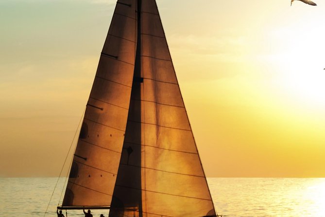 Waikiki Fireworks Dinner Cruise: Sail & Sparkle on Friday Nights - Sunset on the coast toward Diamond Head