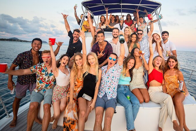 Waikiki Friday Fireworks Party Cruise with Live DJ & Full Bar - Cruising Along Waikiki With Diamond Head in View