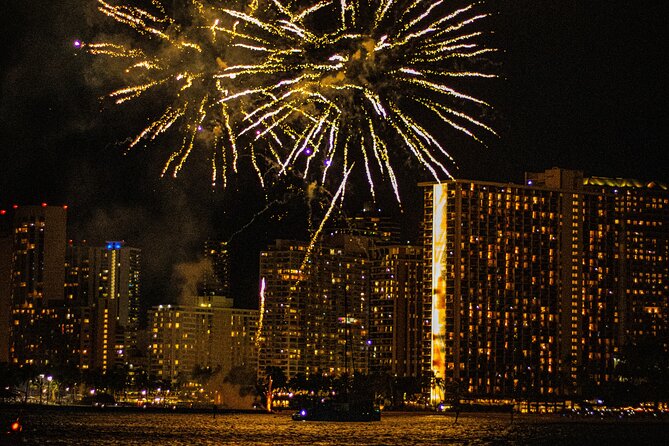 Waikiki Friday Night Fireworks Cruise + Fireworks Festival 3/15 - BYOB, green tea, and hot cocoa