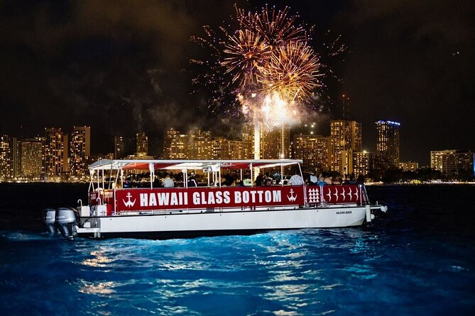 Waikiki Glass Bottom Boat Fireworks Tour - A closer look at the Haleiwa Queen