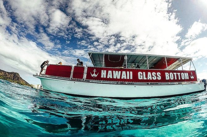 Waikiki Glass Bottom Boat Tour - Leaving Kewalo Basin with Honolulu behind you