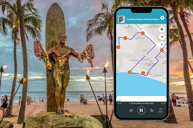 Waikiki Self-Guided Audio Walking Tour - The Pink Palace of the Pacific