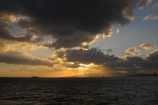 Waikiki Signature Sunset Catamaran Sail - What the ride feels like after sunset