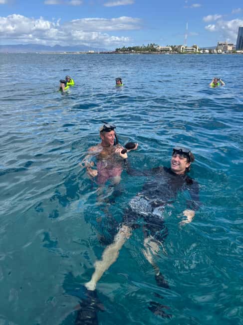 Waikiki: Snorkeling & Ocean Playground Experience - A 35-foot slide, jump platform, and floating mat
