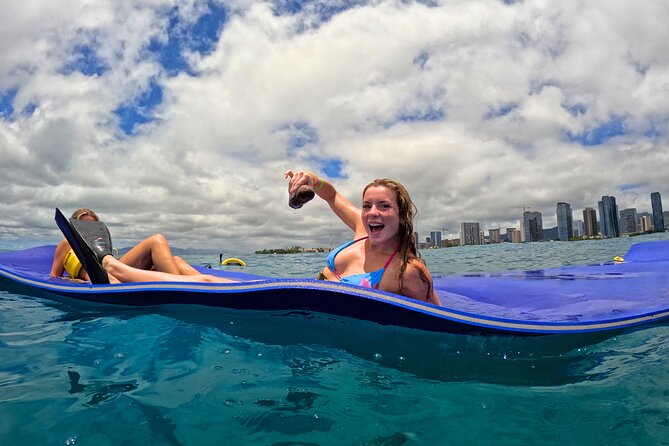 Waikiki Snorkeling & Ocean Waterpark Adventure from Oahu - Snacks, Shade, and Small Comforts