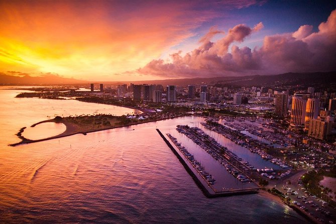 Waikiki Sunset - 50 Min Helicopter Tour - Doors Off or On - Chinaman’s Hat and the dramatic Ka’a’awa Valley
