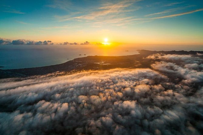 Waikiki Sunset - 50 Min Helicopter Tour - Doors Off or On - North Shore surf and the turn back toward Honolulu