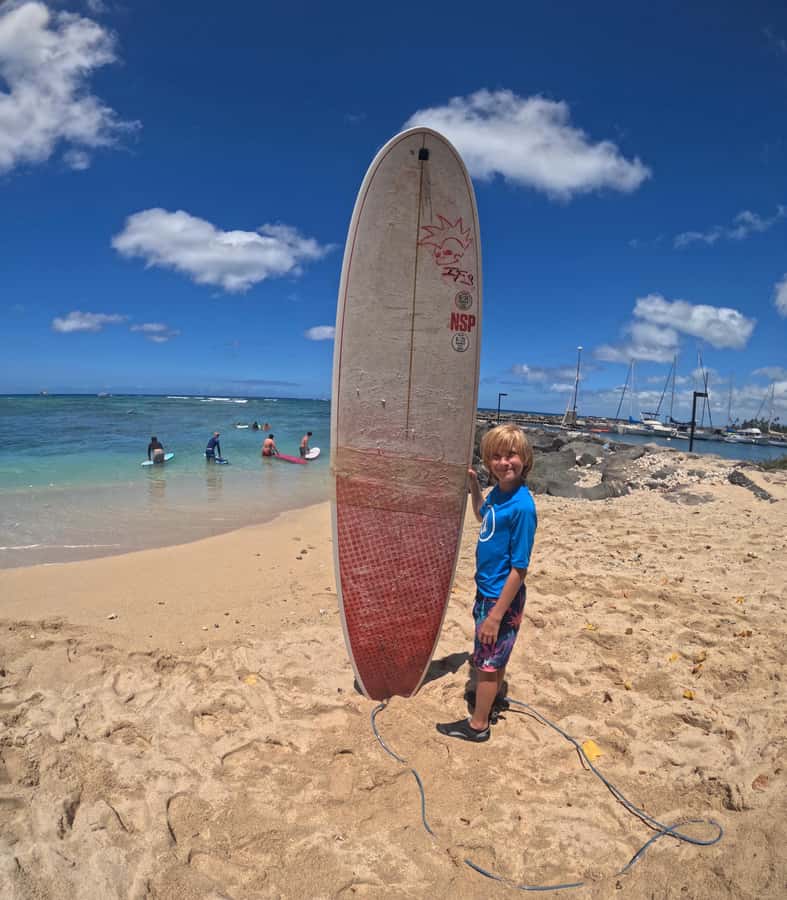 Waikiki: Surf Lessons Easy 60 min classes no crowds! - Marine life is a bonus, not the main event