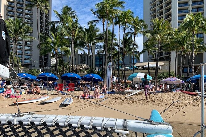 Waikiki Turtle Snorkel and Sail on Hawea Catamaran - Drinks, snacks, and the small comforts